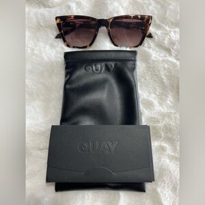 Quay Call the Shots Brown Tortoise Sunglasses